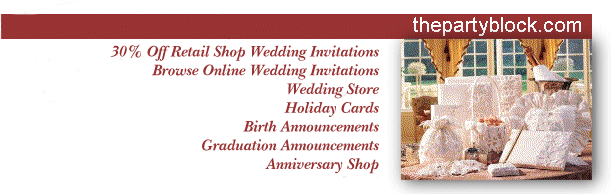 Discount wedding invitations!